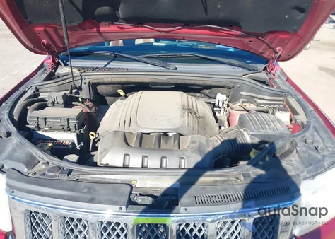 2013 Jeep Grand Cherokee Overland z USA, uszkodzony, nr VIN 1C4RJFCTXDC525357